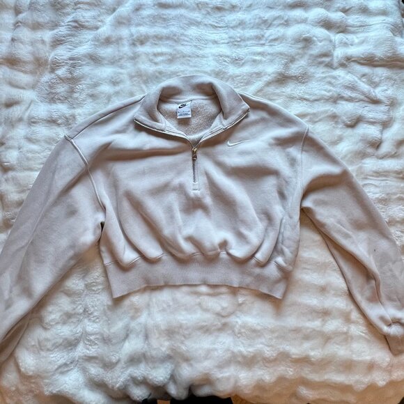 Nike Phoenix Fleece Half Zip, Size Small - Picture 1 of 4